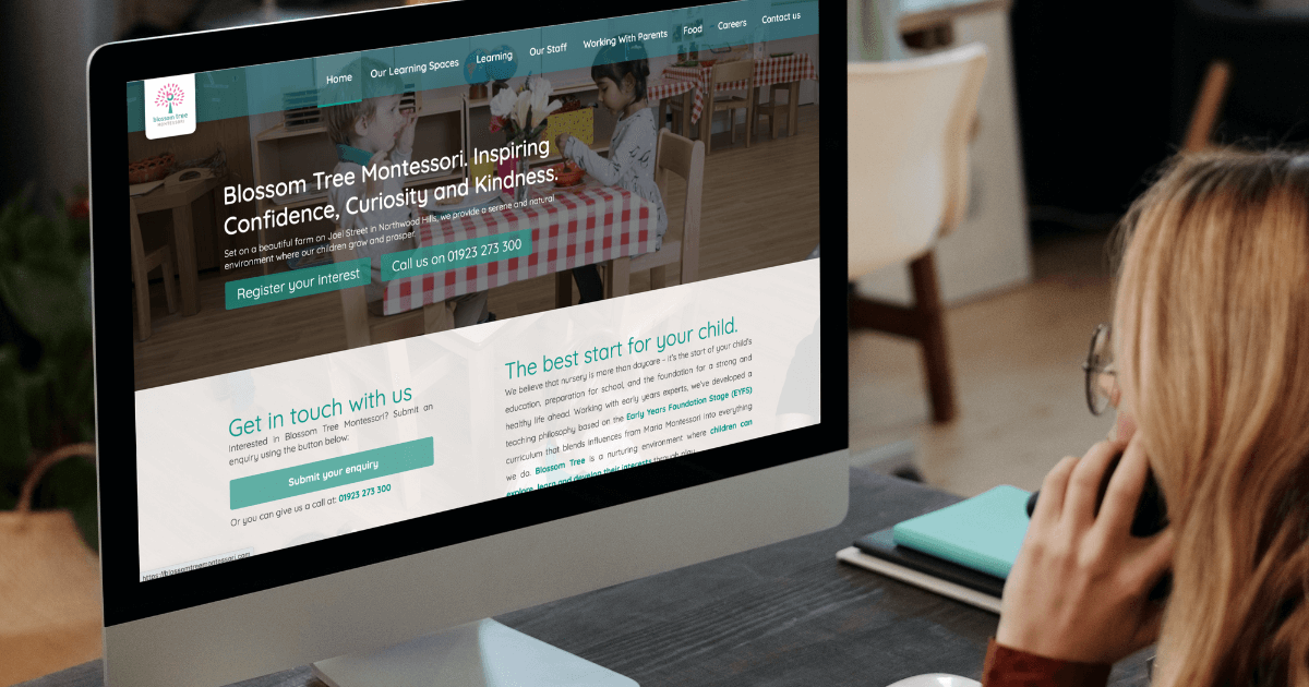 Be Seen with Blossom’s brand-new website builder